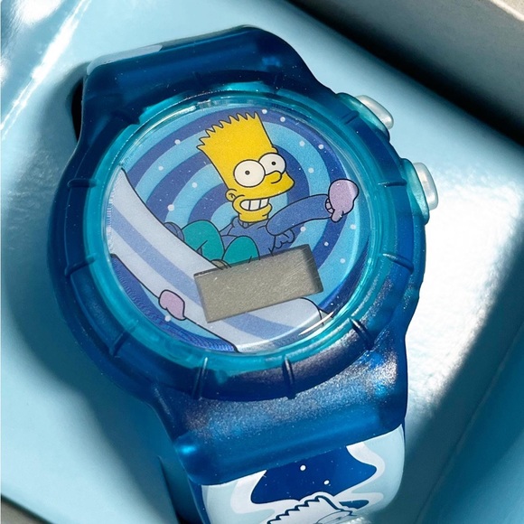 2002 The Simpsons x Burger King talking watches - Picture 7 of 11